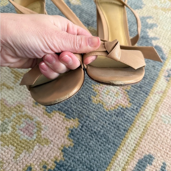 Beige Alexandre Birman CLARITA BLOCK 90 - Picture 3 of 9